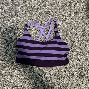 Purple Lululemon Sports Bra